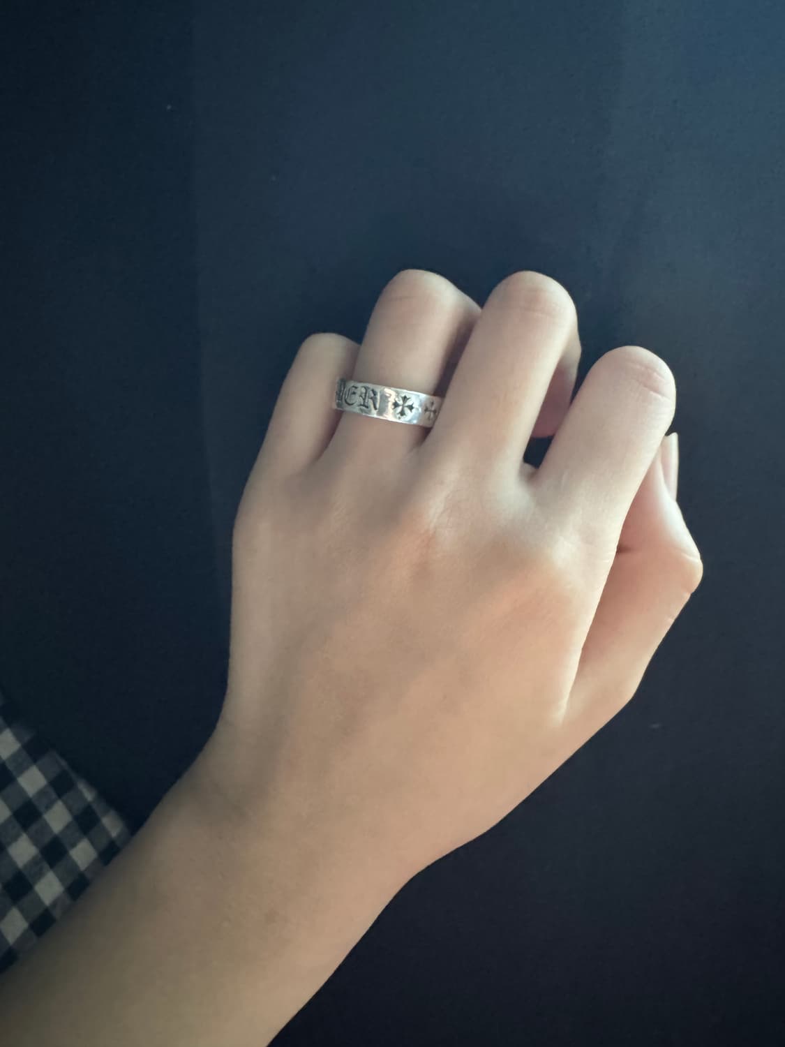 크롬하츠 스페이서 포에버링 6mm 실버 반지 상품이미지5