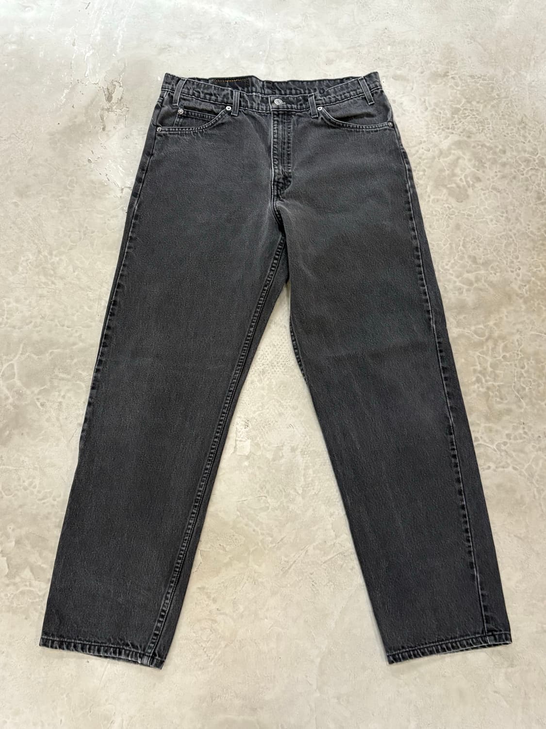 [34] 리바이스 550 오렌지탭 블랙 흑청 상품이미지1