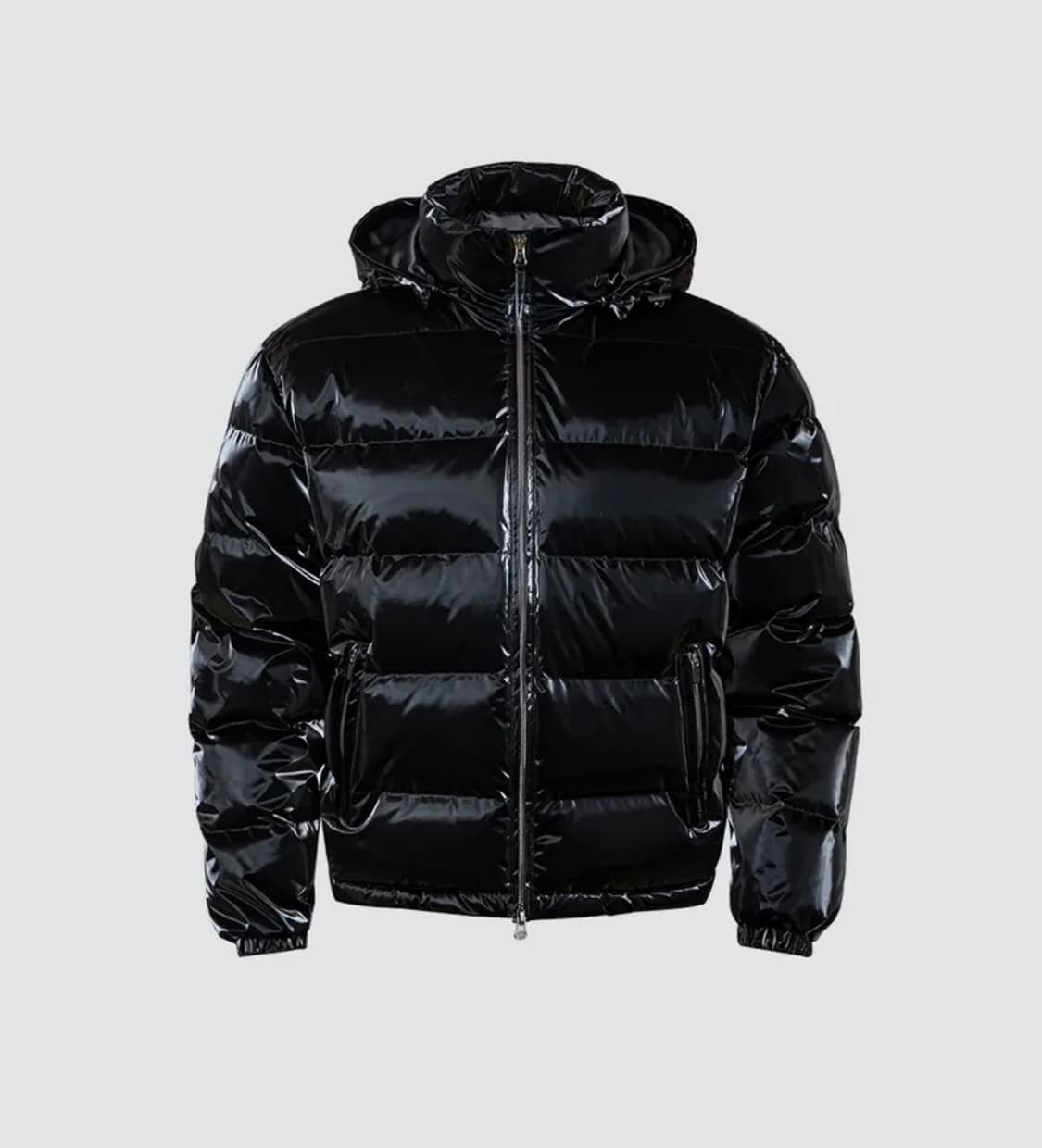 [새상품] 1) 볼란테 차드말론 하이 글로시 덕다운 패딩 상품이미지3