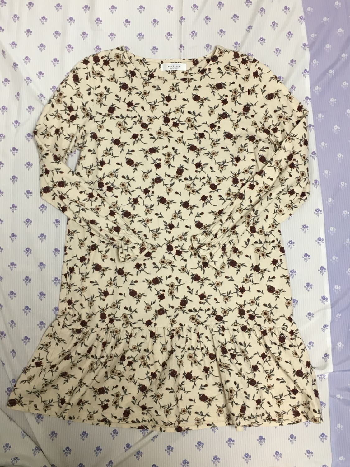 Frilled Floral Dress 상품이미지1