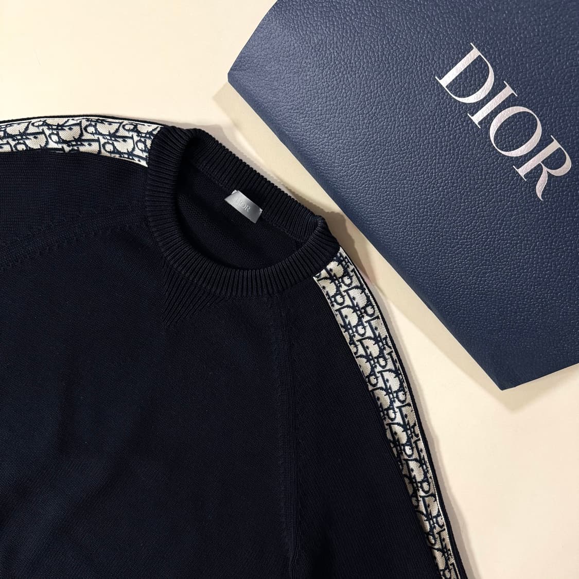 [백화점판/M]디올 오블리크 인서트 니트 상품이미지1