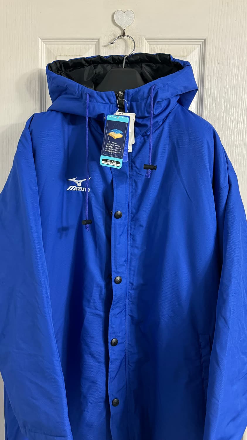 Mizuno 미즈노 돕바 롱패딩 파카 점퍼 블루 상품이미지1