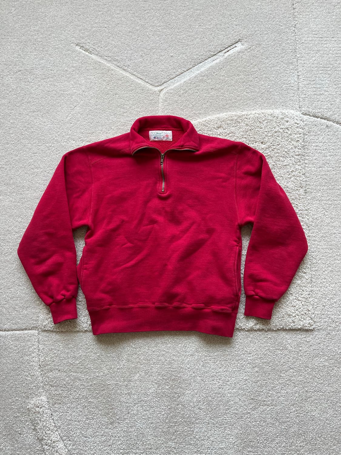 엘엘빈 x 러셀 애슬레틱 하프집업 스웻 (103–105) 상품이미지2