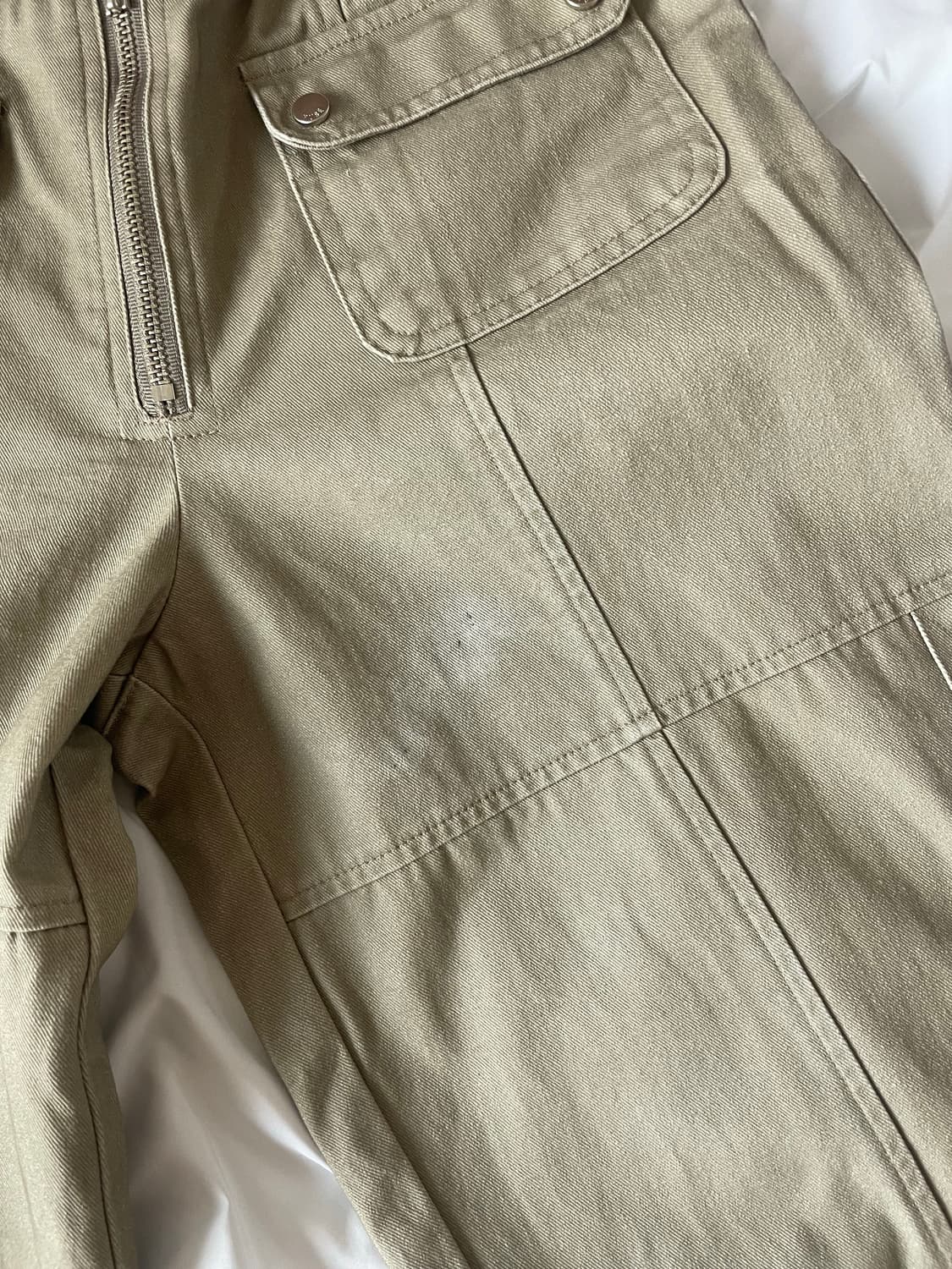 유즈 POCKET COTTON CARGO STRAIGHT PANTS 상품이미지6
