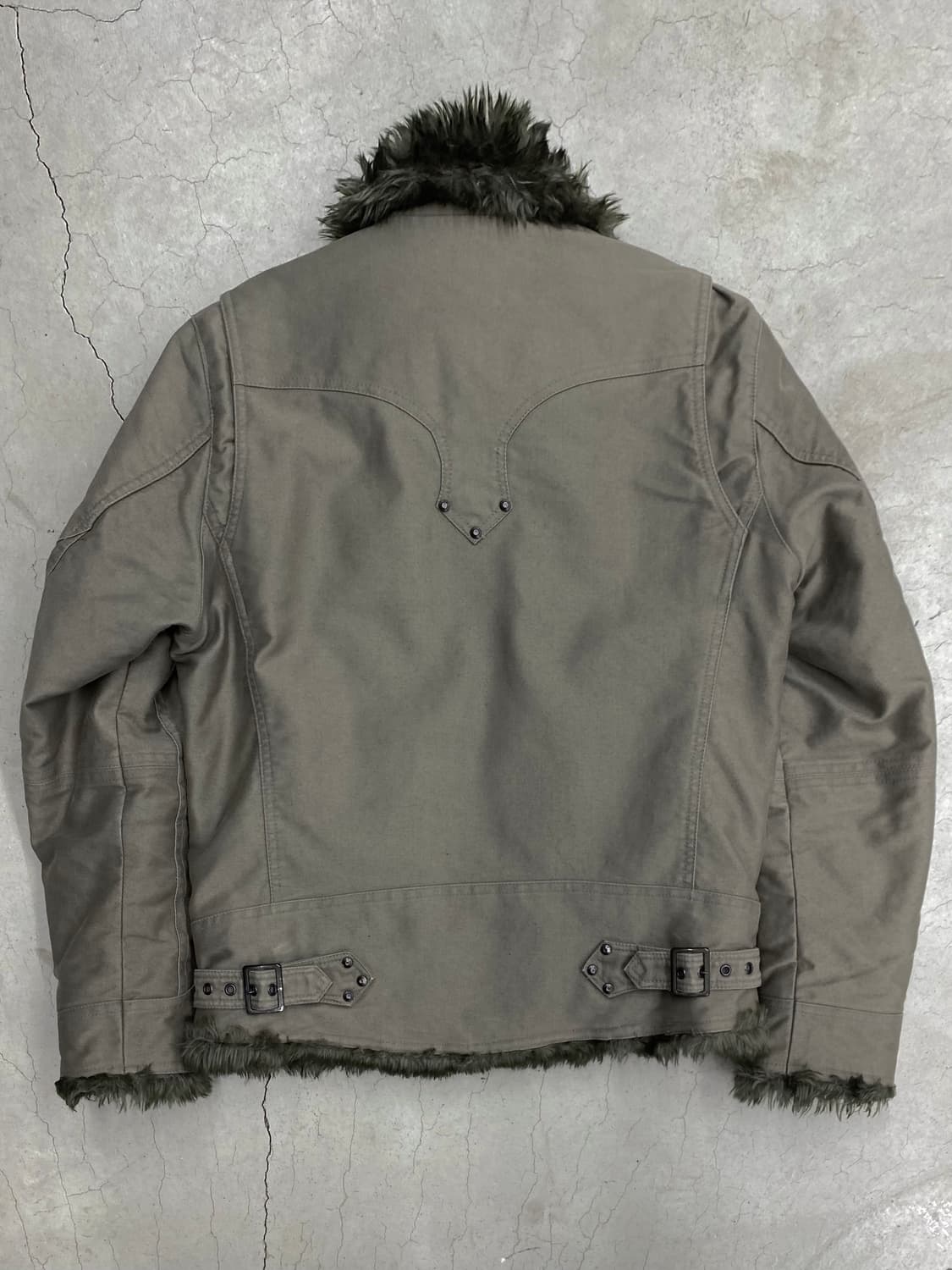 슈리셀 2000s 스터드 퍼 자켓 상품이미지8