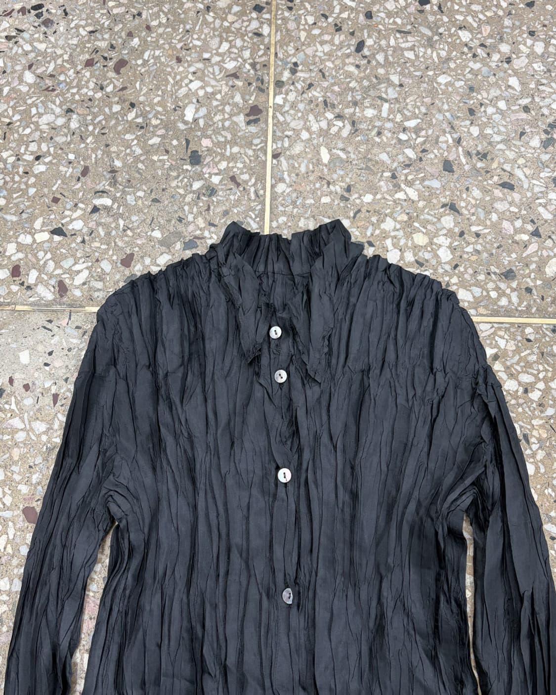 히로코 코시노 플리츠 셔츠 상품이미지3