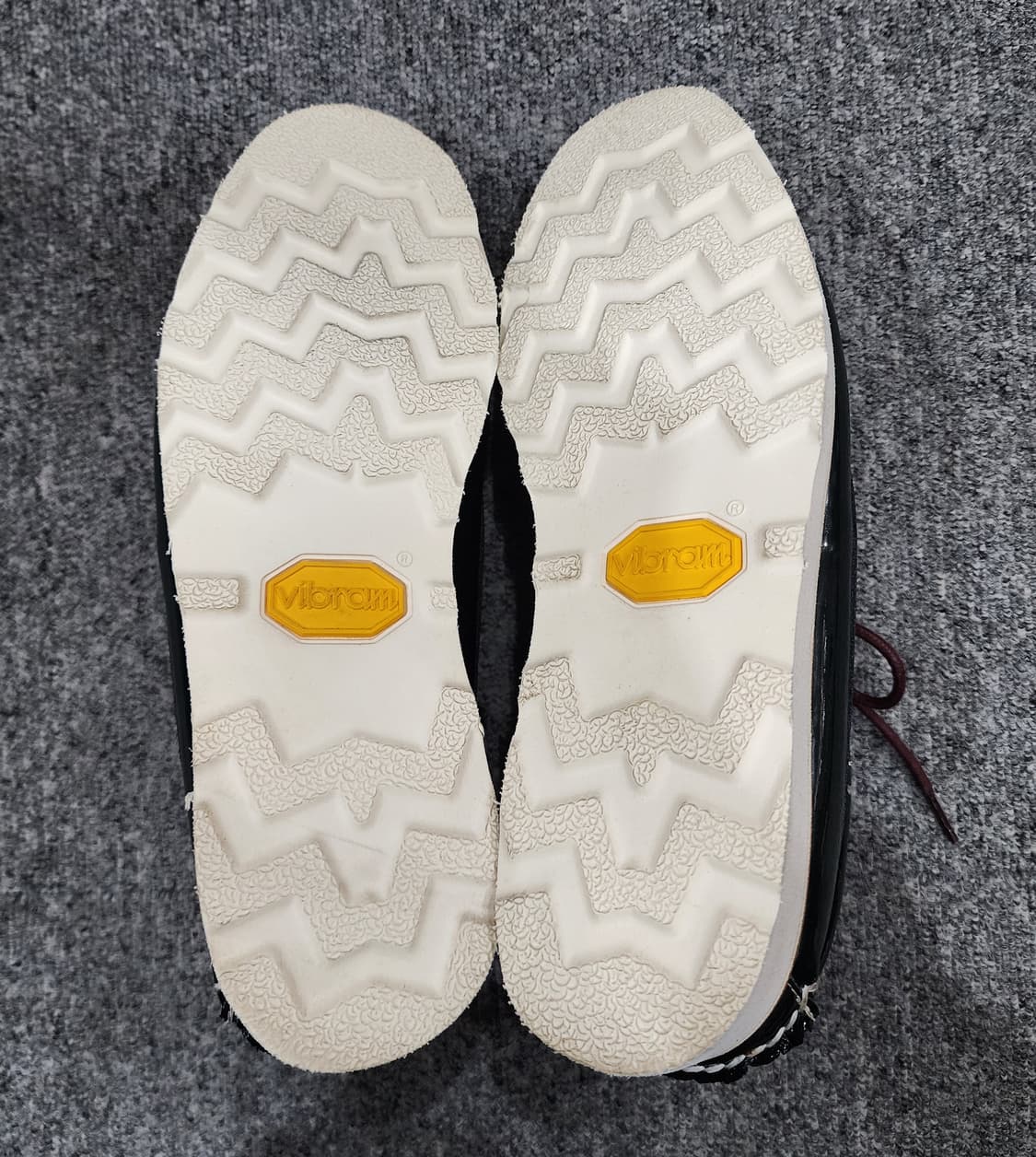 카시나 x 팀버랜드 3아이 웨지 비브람 다크 그린 보트슈즈 270 상품이미지6