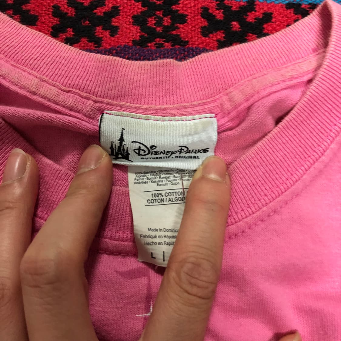 디즈니 월드 2017 미키마우스 핑크 티셔츠 상품이미지2