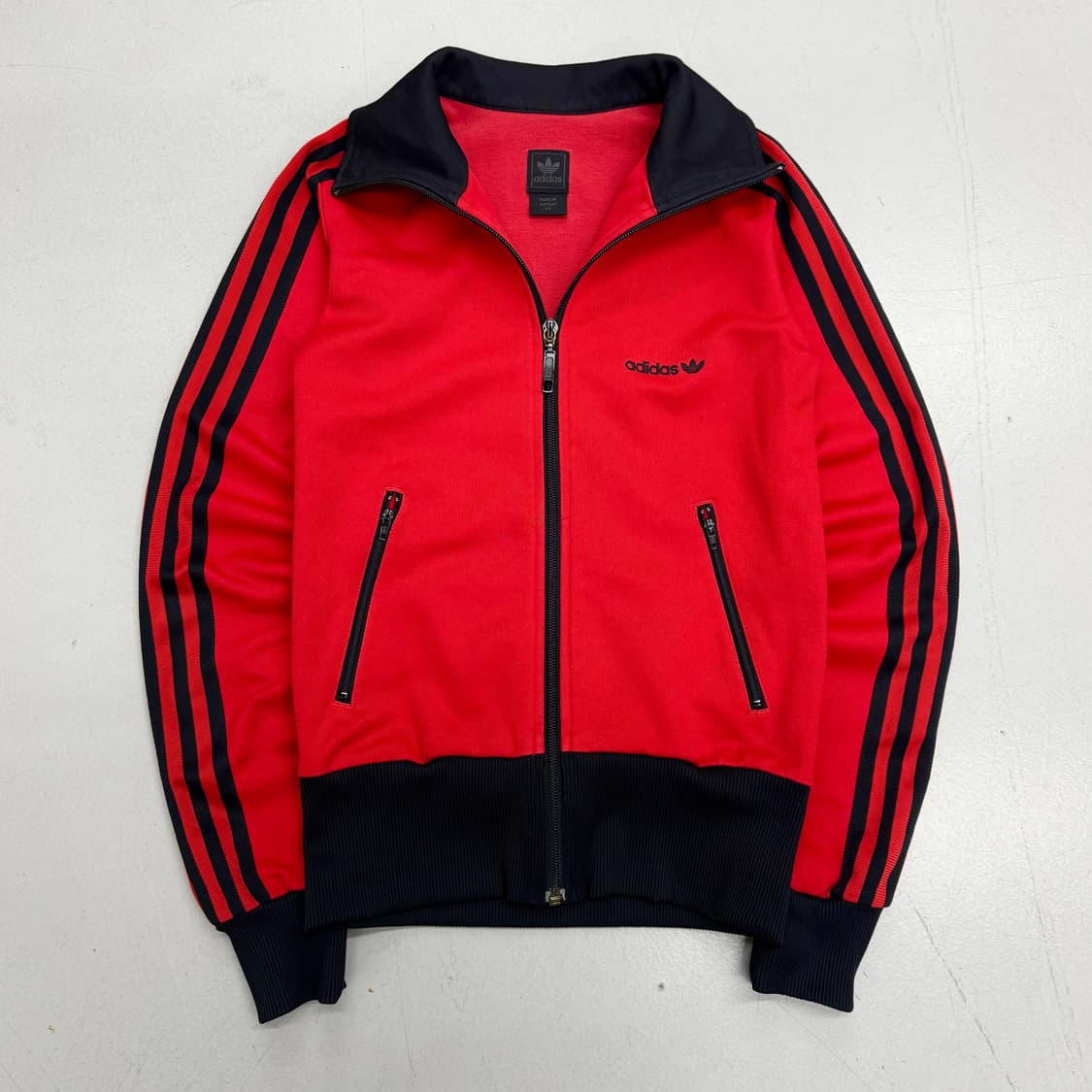 아디다스 베켄바우어 레드 블랙 트랙탑 져지 상품이미지2