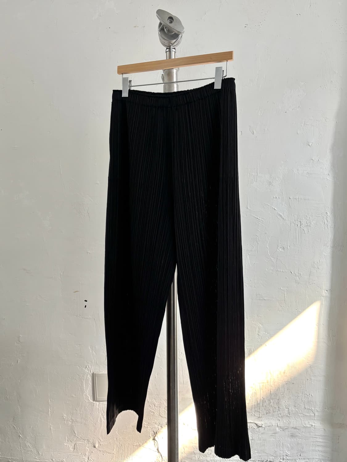 Pleats Please 플리츠플리즈 블랙 플리츠 롱팬츠  상품이미지4