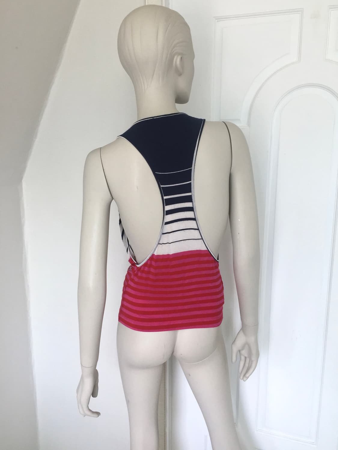 miss sixty Draped Striped Tank Top 상품이미지4