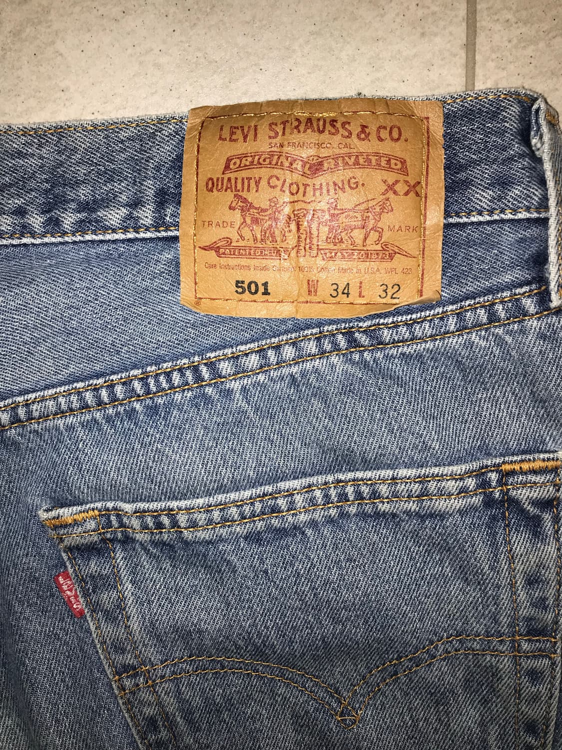 리바이스 데님 팬츠 상품이미지3