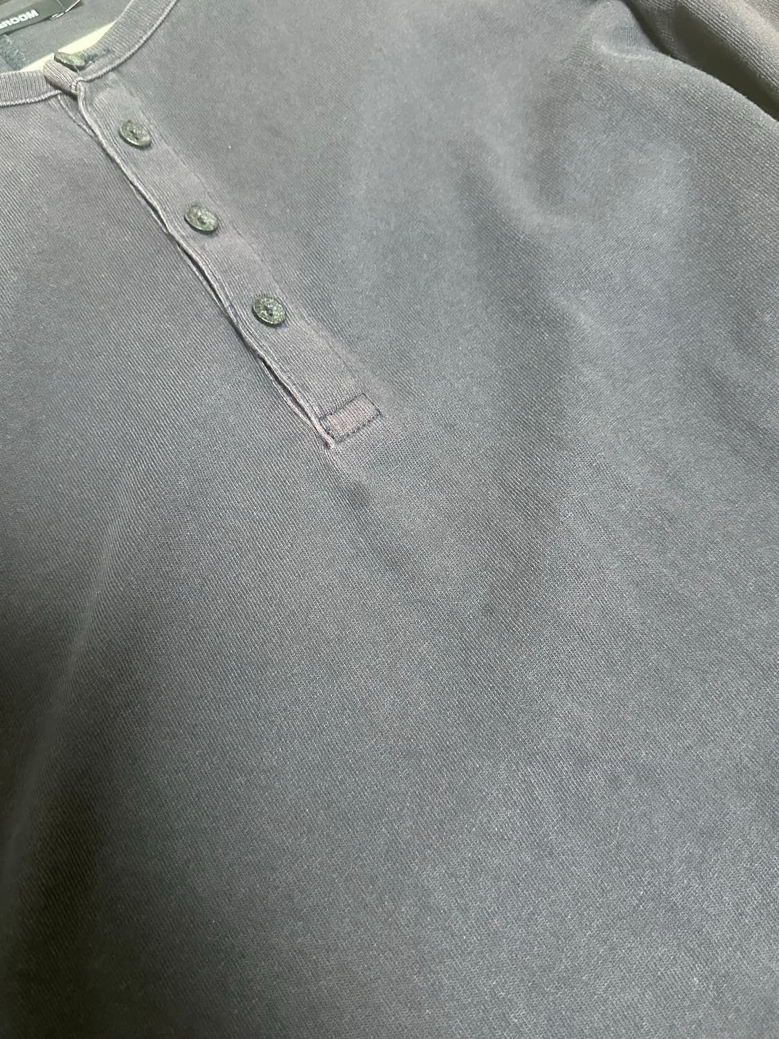 해칭룸 더블 헨리넥 롱슬리브 상품이미지4