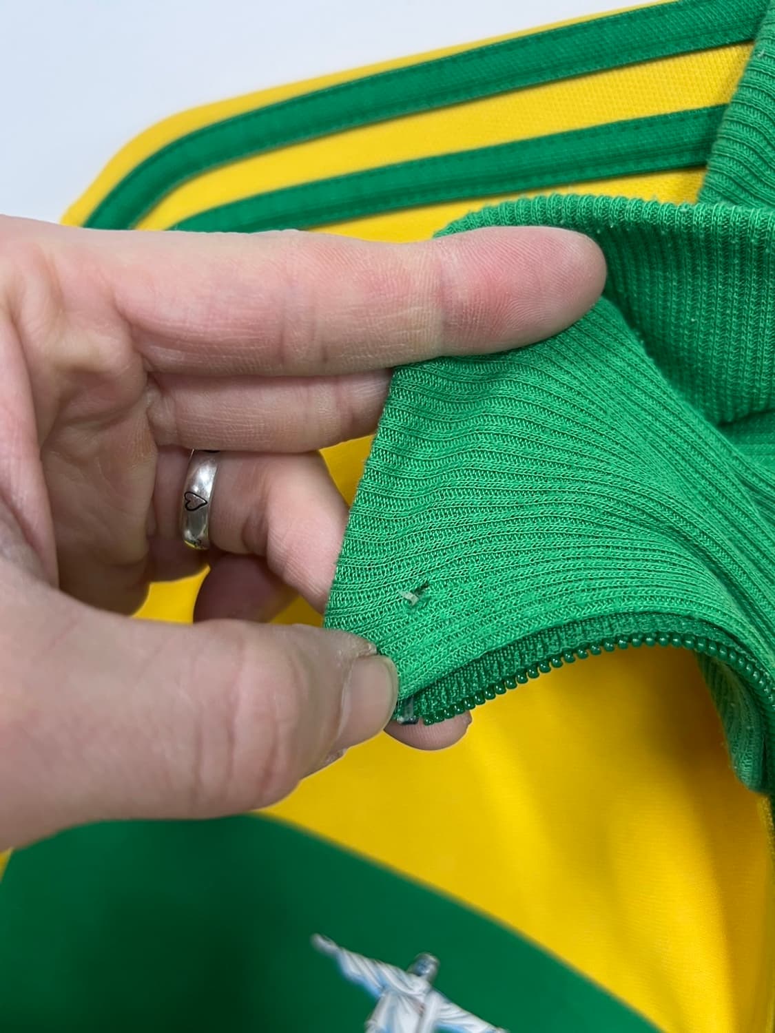 아디다스 브라질 리오 트랙 희귀 져지 상품이미지5