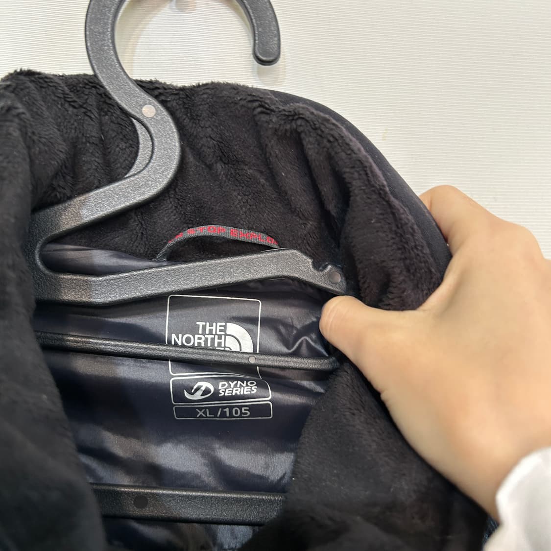 노스페이스 남성 기모 퀄팅 패딩 105 상품이미지2