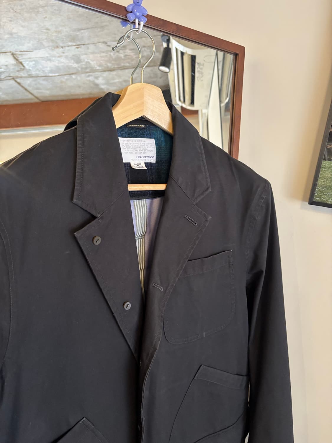 나나미카 블랙 고어텍스 자켓 상품이미지3