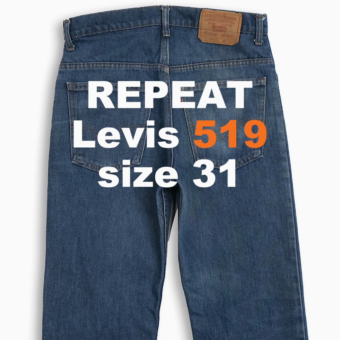 리바이스 519 오렌지탭 70s USA 31 사이즈 OR5193302 상품이미지1