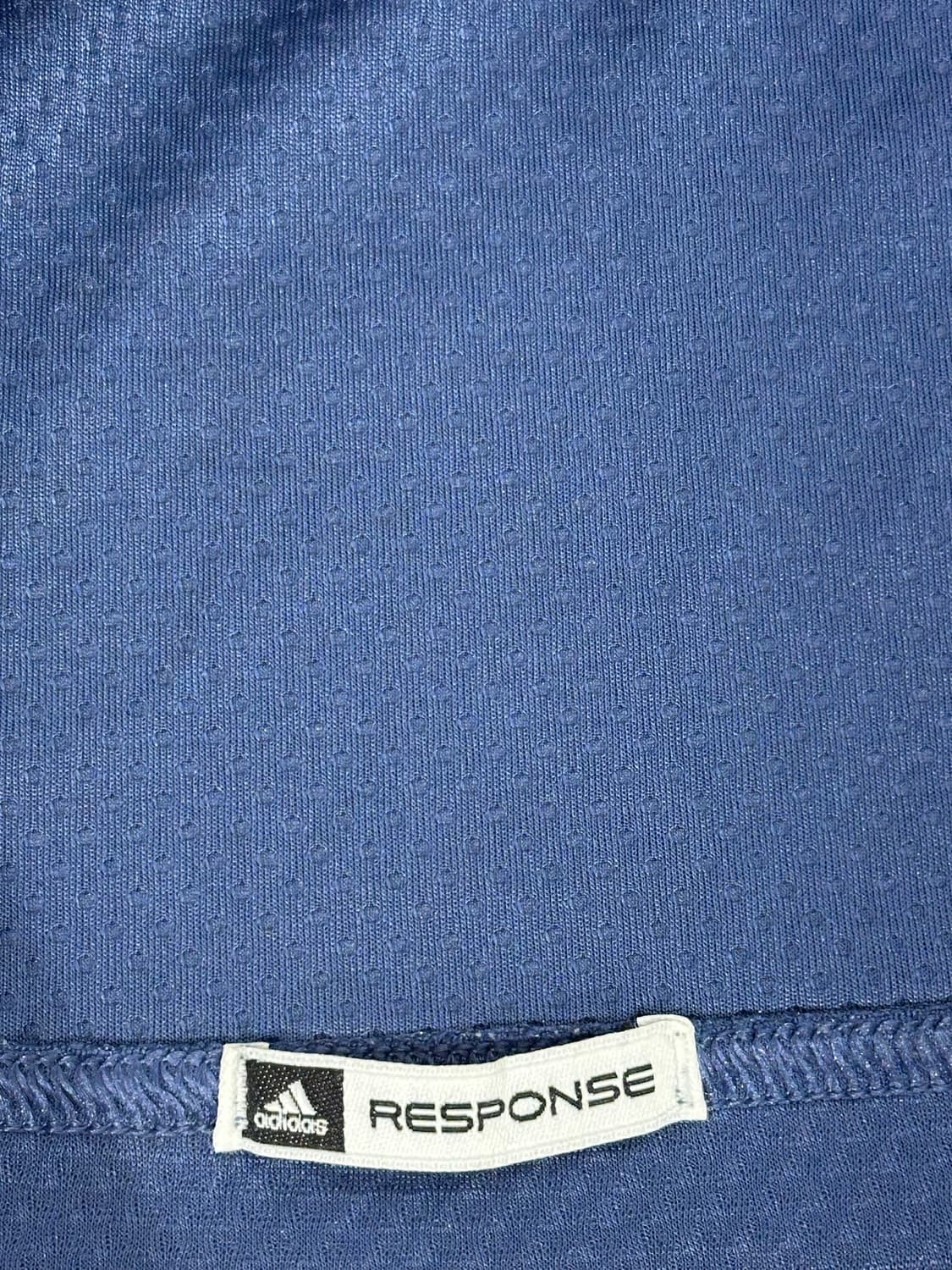 아디다스 네이비 스포티 블록코어 화이트 삼선 긴팔티 M 상품이미지8