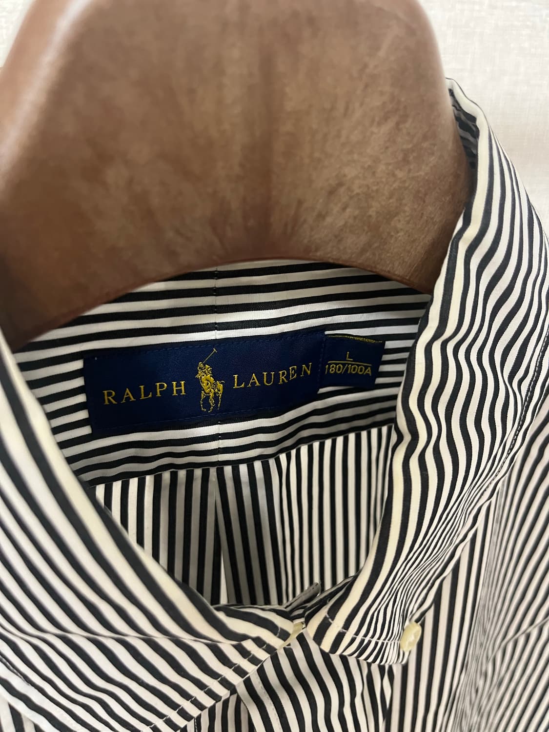 폴로 스트라이프 드레스 셔츠 L 상품이미지2