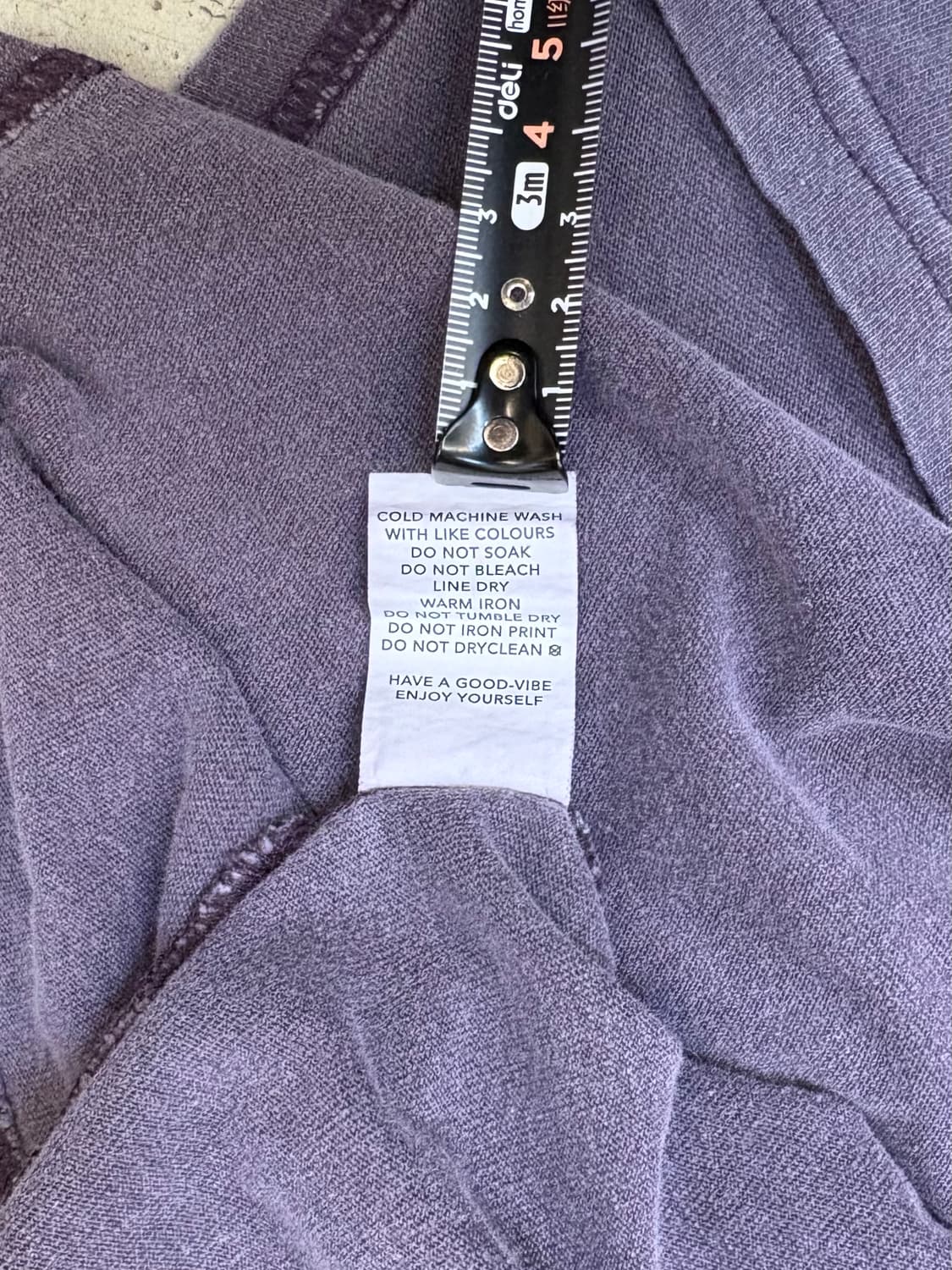 스투시 베이직 로고 티 워시드 퍼플 상품이미지7