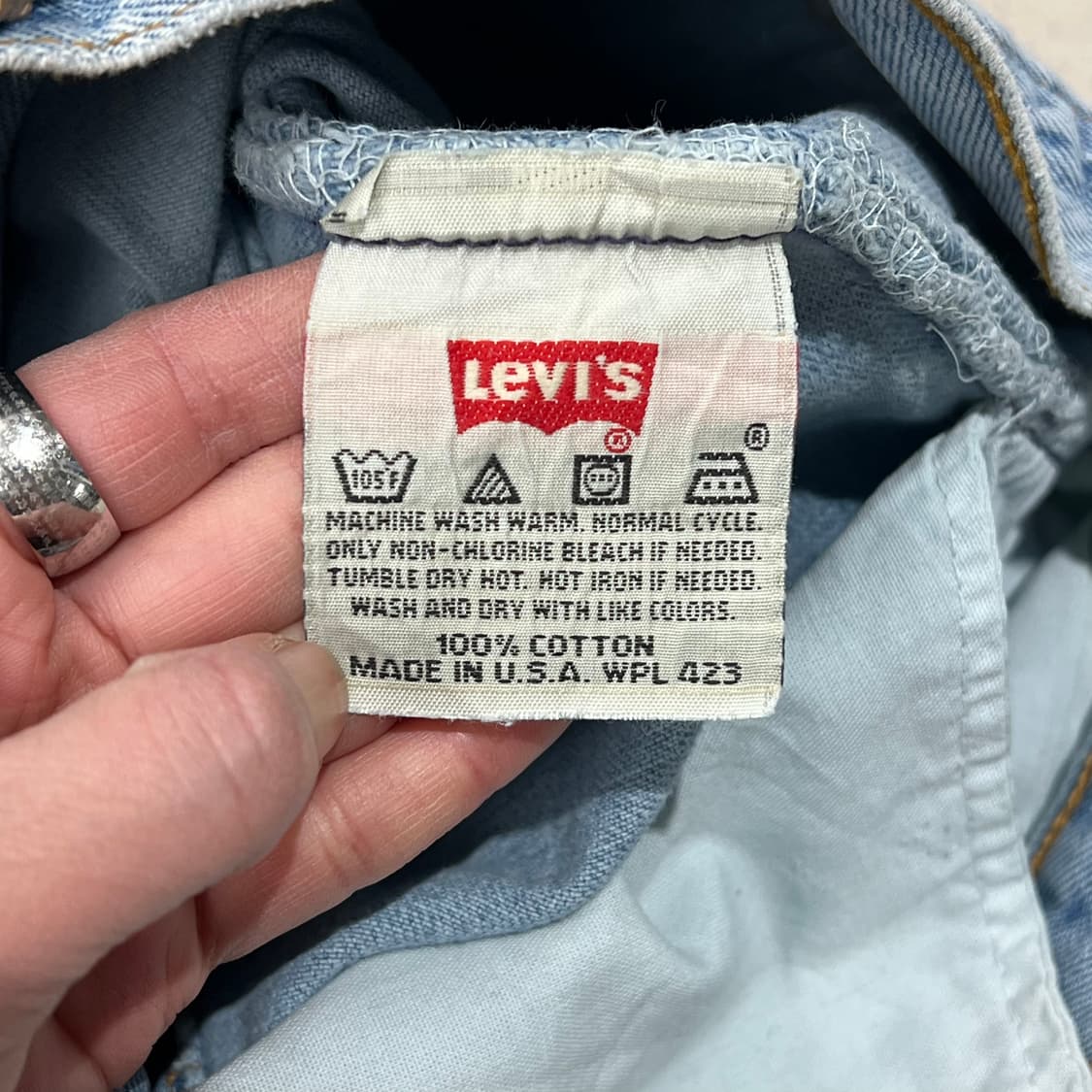usa 리바이스 501 데님팬츠 s08987 상품이미지9