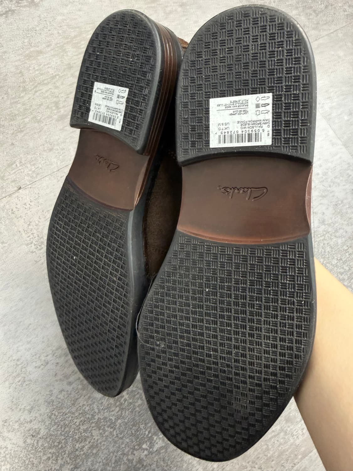 컬렉션 clarks 브라운 스웨이드 워커 부츠 H2994 상품이미지5