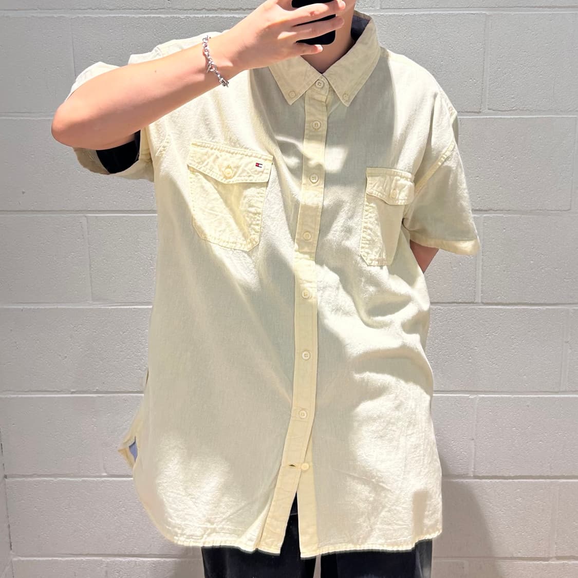 Tommy Hilfiger Logo Shirts 상품이미지2