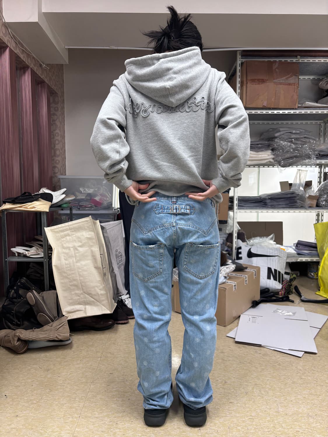 Sunao kuwahara star pattern pants  상품이미지7