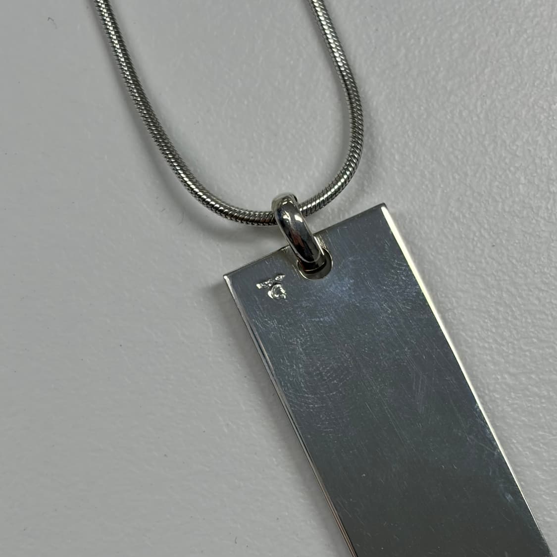 셀린느 실버바 목걸이 상품이미지7