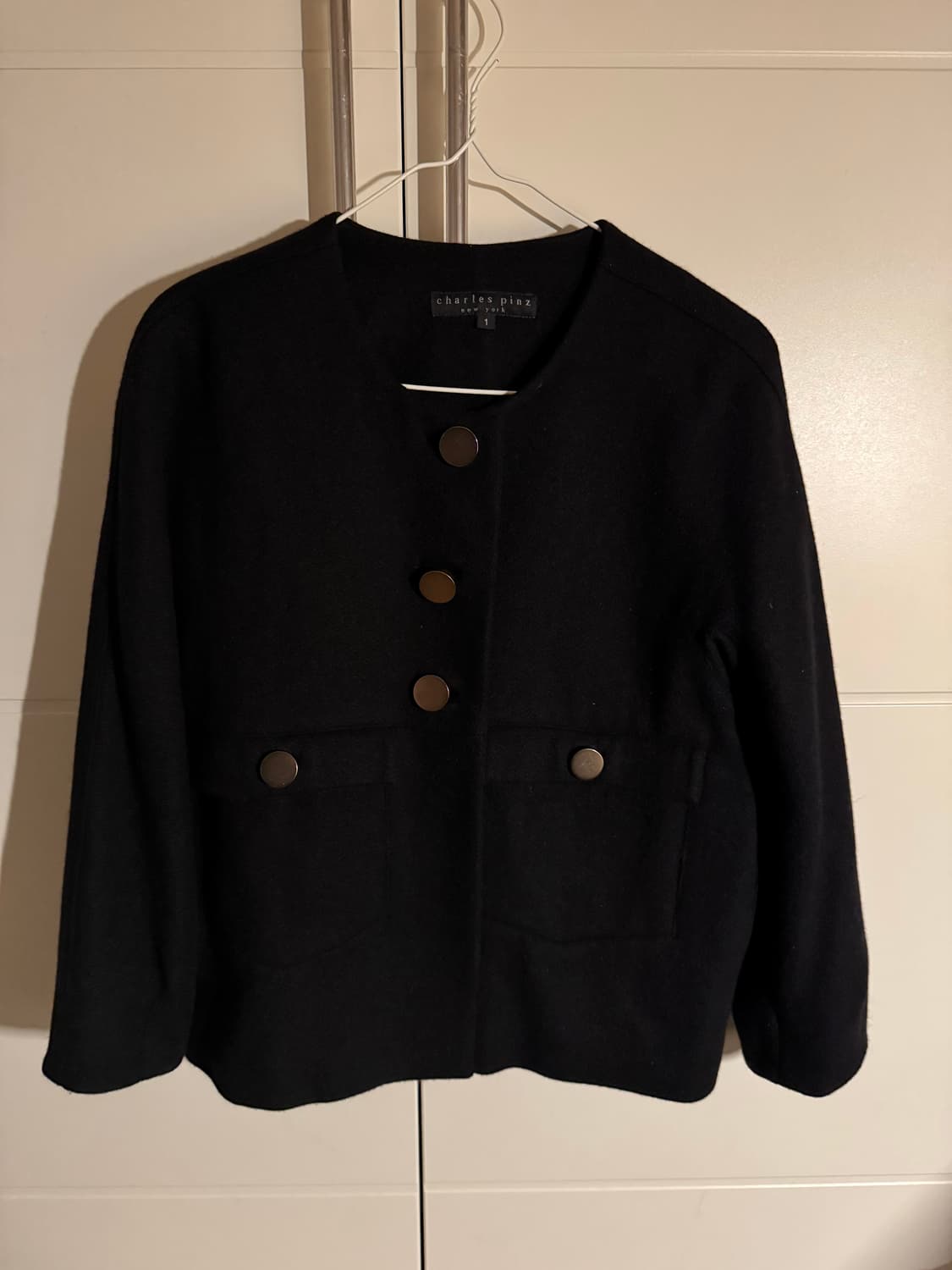 찰스핀즈뉴욕 블랙 자켓  상품이미지1