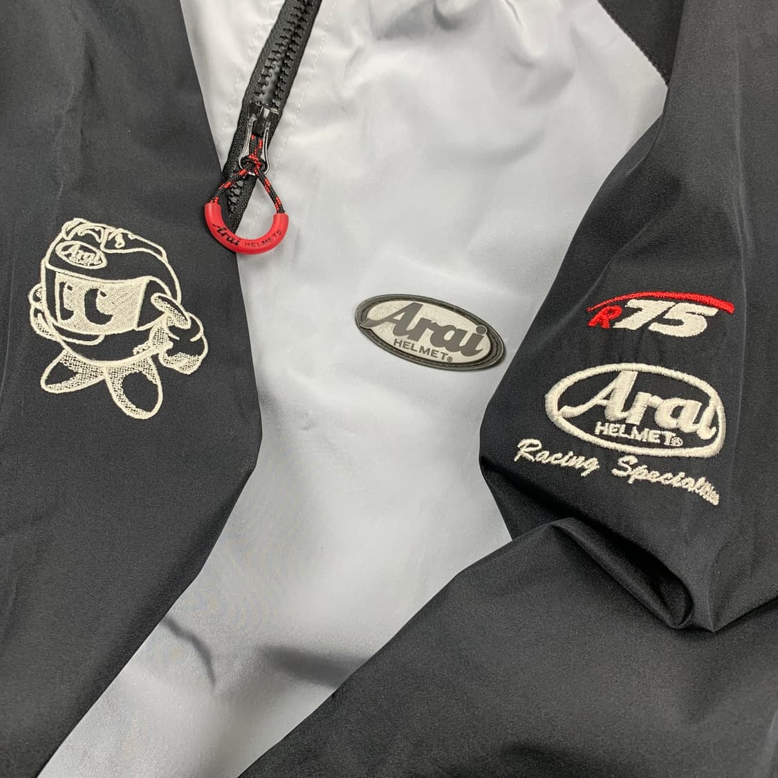 아라이 빅로고 검회 투톤 바람막이 자켓 상품이미지3