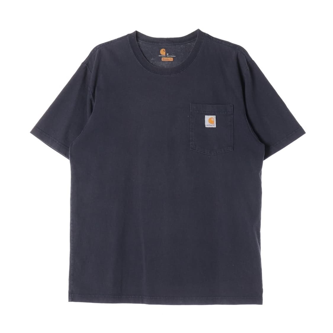 칼하트 네이비 오리지널핏 포켓 반팔티 M 상품이미지1