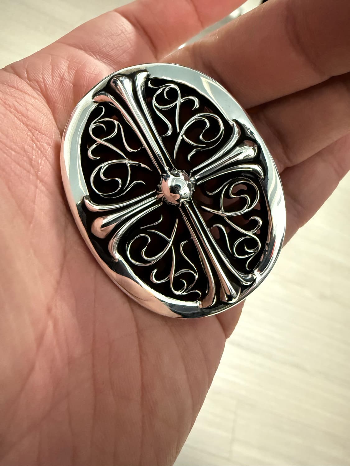 크롬하츠 클래식 오발 벨트 버클 1인치 상품이미지9