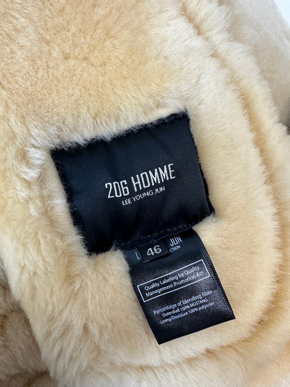 206 Homme 더플라이더 무스탕46 상품이미지4