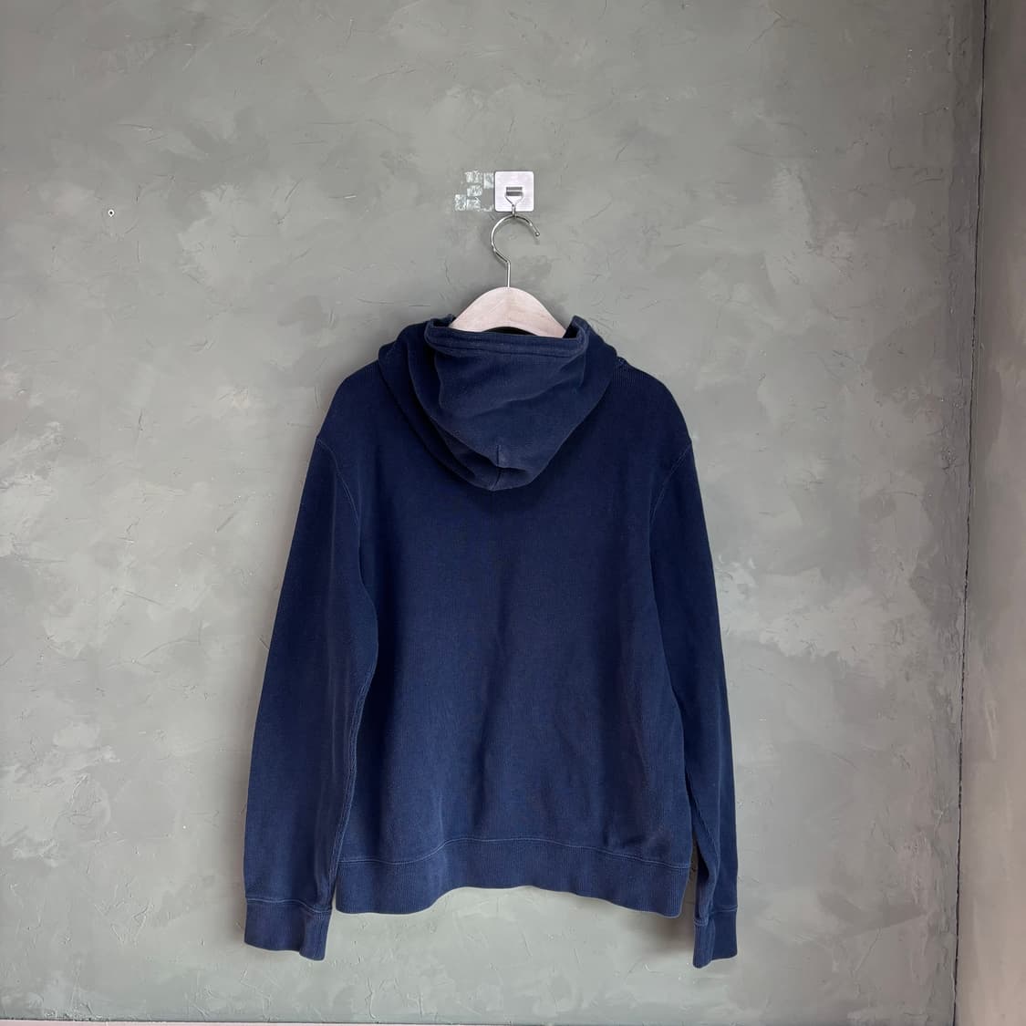 폴로 랄프로렌 코튼 니트 빅포니 후드 네이비 상품이미지4