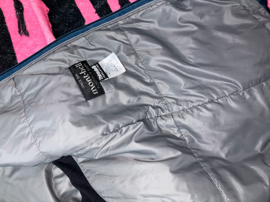 몽벨 재팬 신슐레이트 바람막이 m 상품이미지7