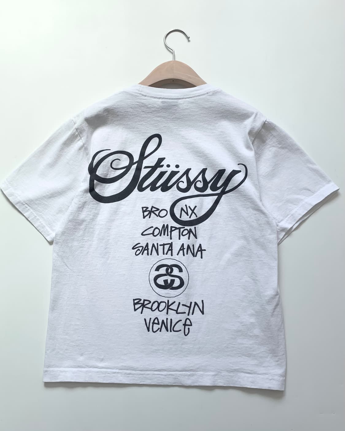 Stussy 스투시 월드투어 화이트 티셔츠  상품이미지7