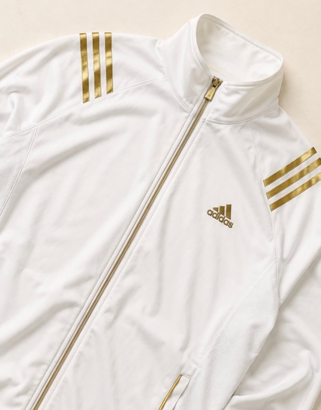 Adidas 아디다스 화이트 골드 트랙탑 져지 L037 상품이미지2