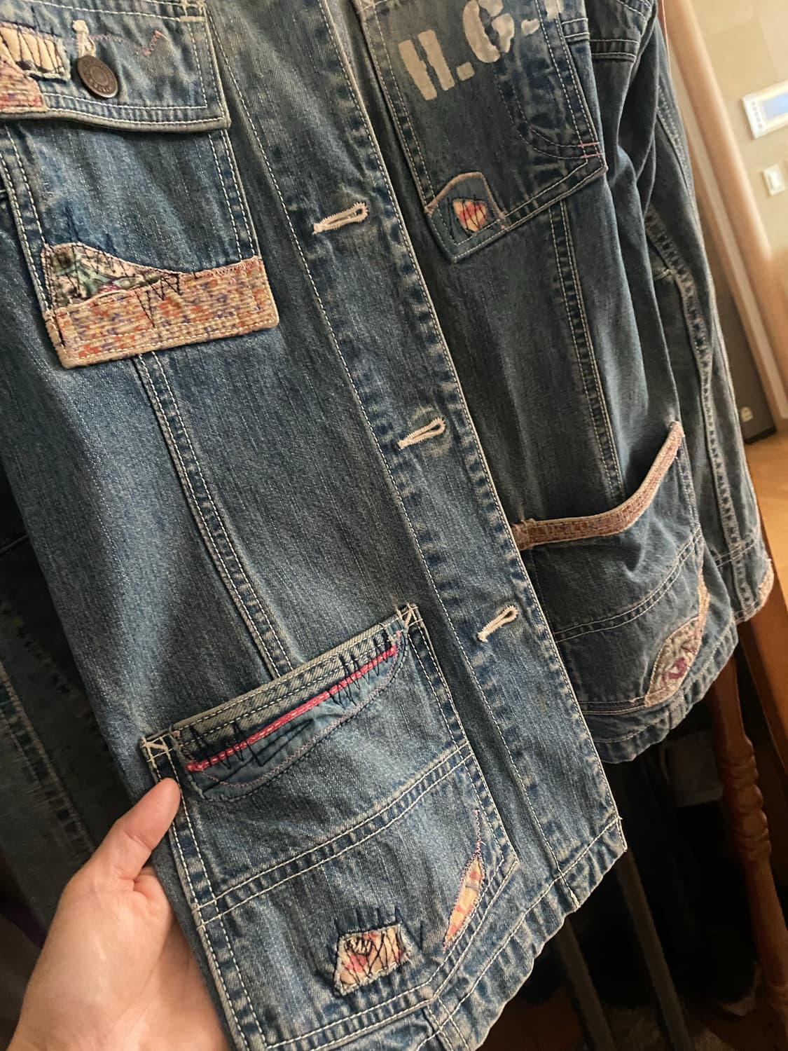 KINKY JEANS 데님 자켓 상품이미지3