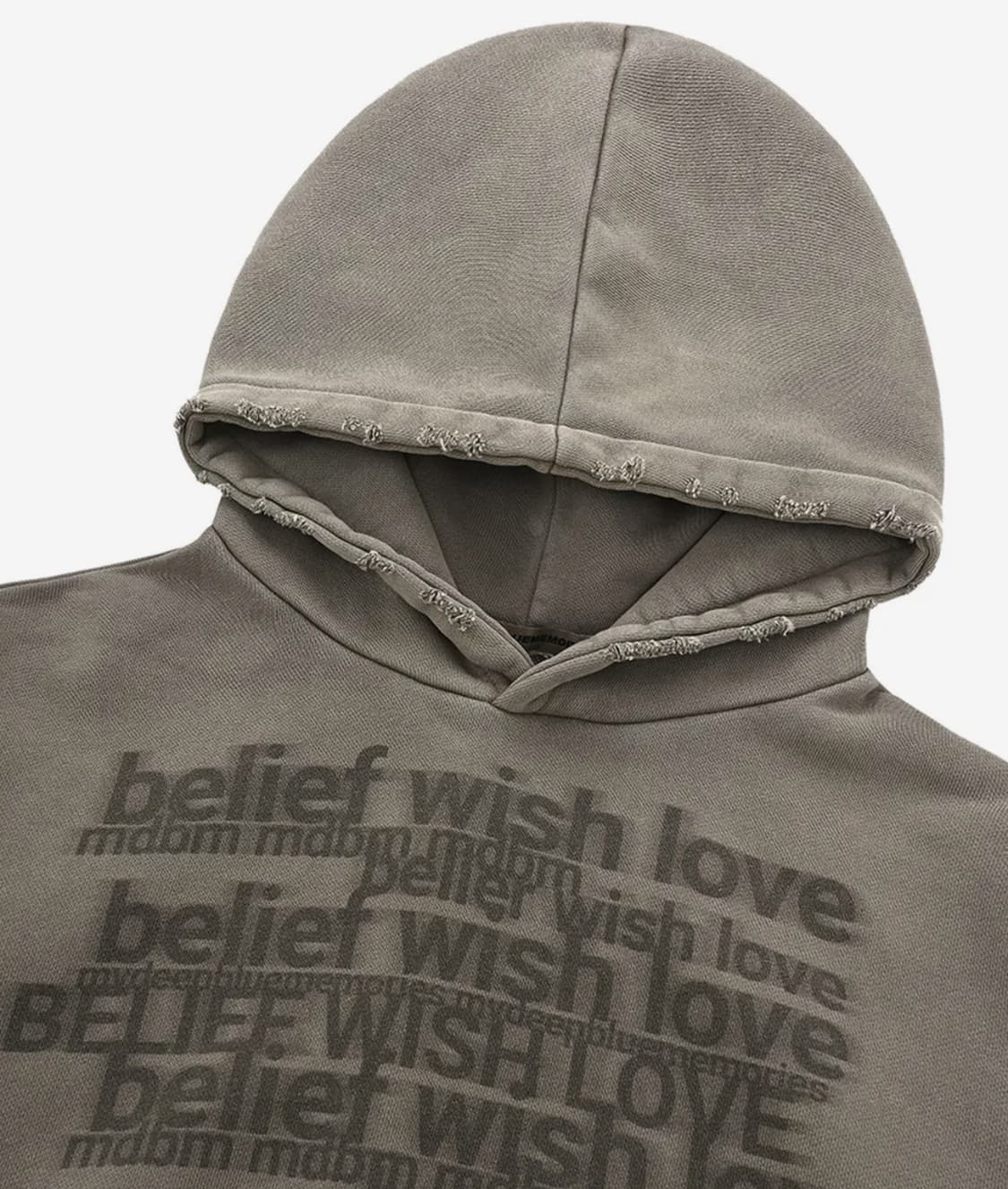마이딥블루메모리즈(mbdm) belief, wish, love 후드티 상품이미지4