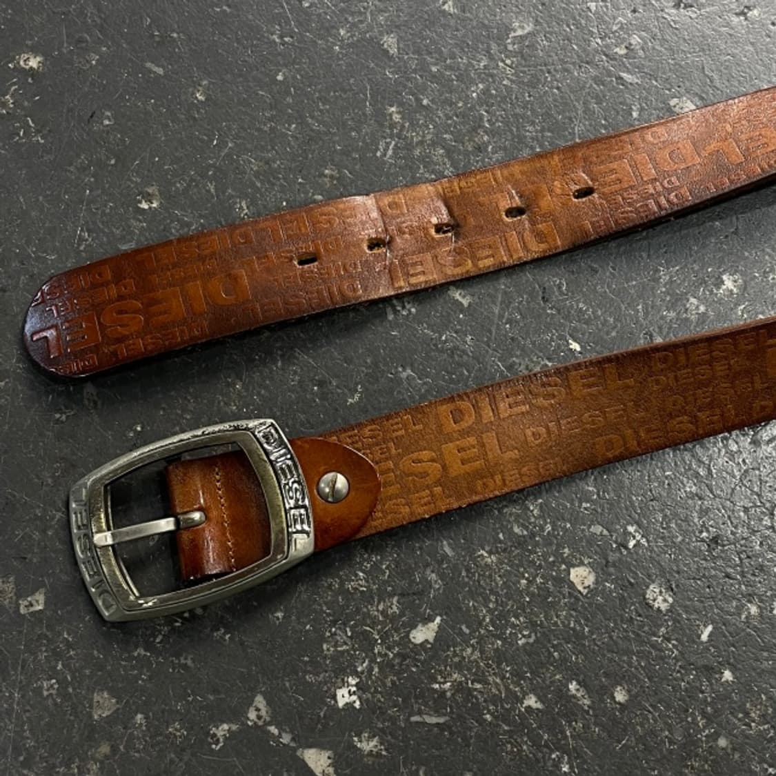 디젤 레더 웨스턴 벨트 상품이미지2