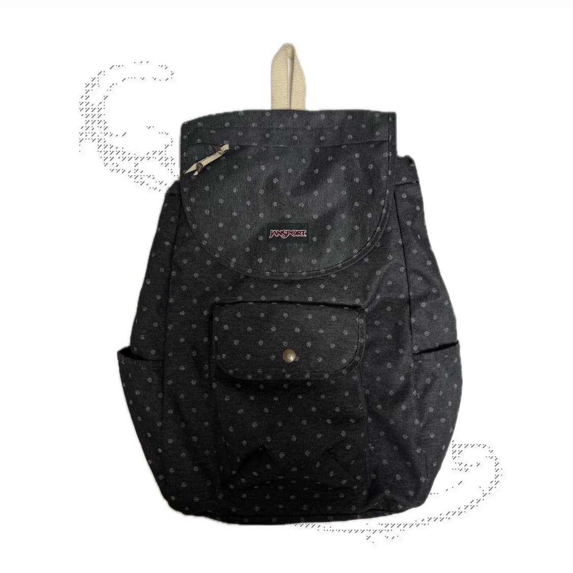 잔스포츠 초희귀 모리걸 도트 땡땡이 백팩 배낭 가방 상품이미지1