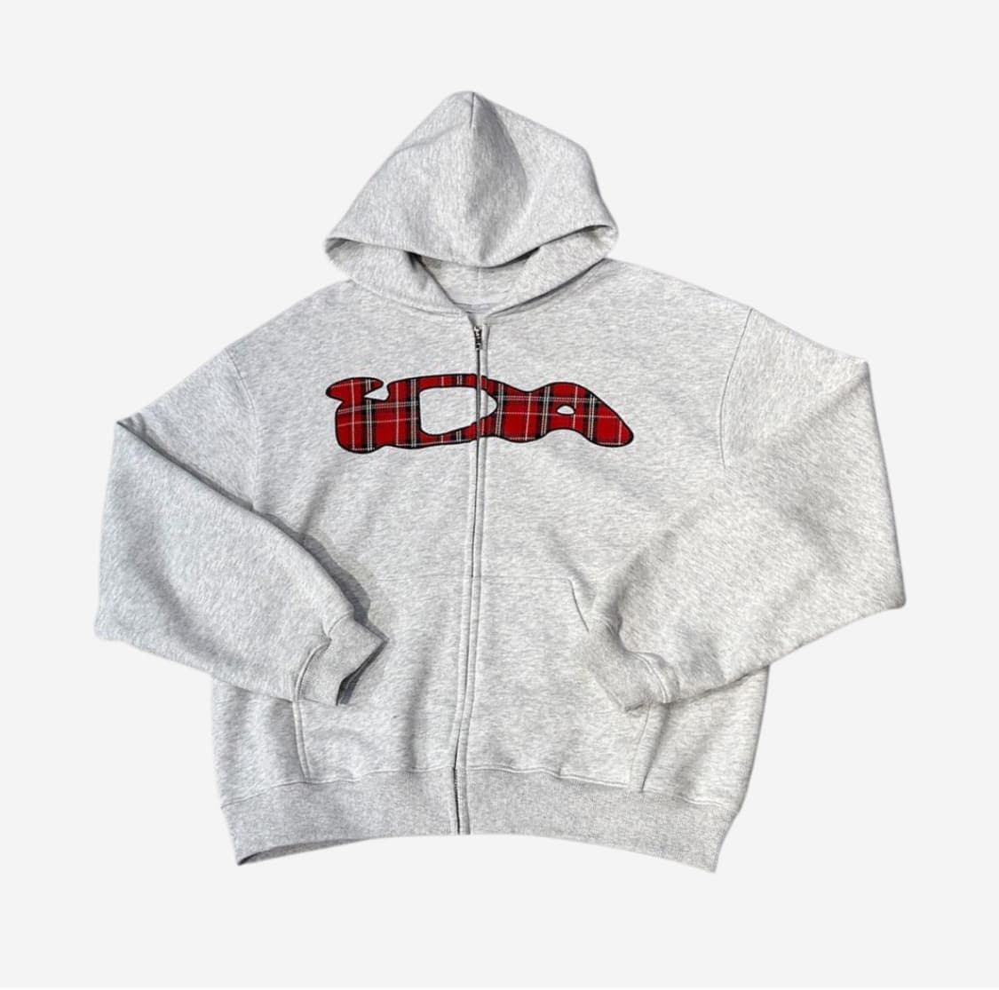 IDA plaid zip up L 상품이미지1