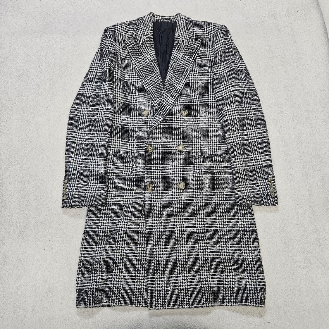 아미 더블브레스티드 체크 코트 46 상품이미지2