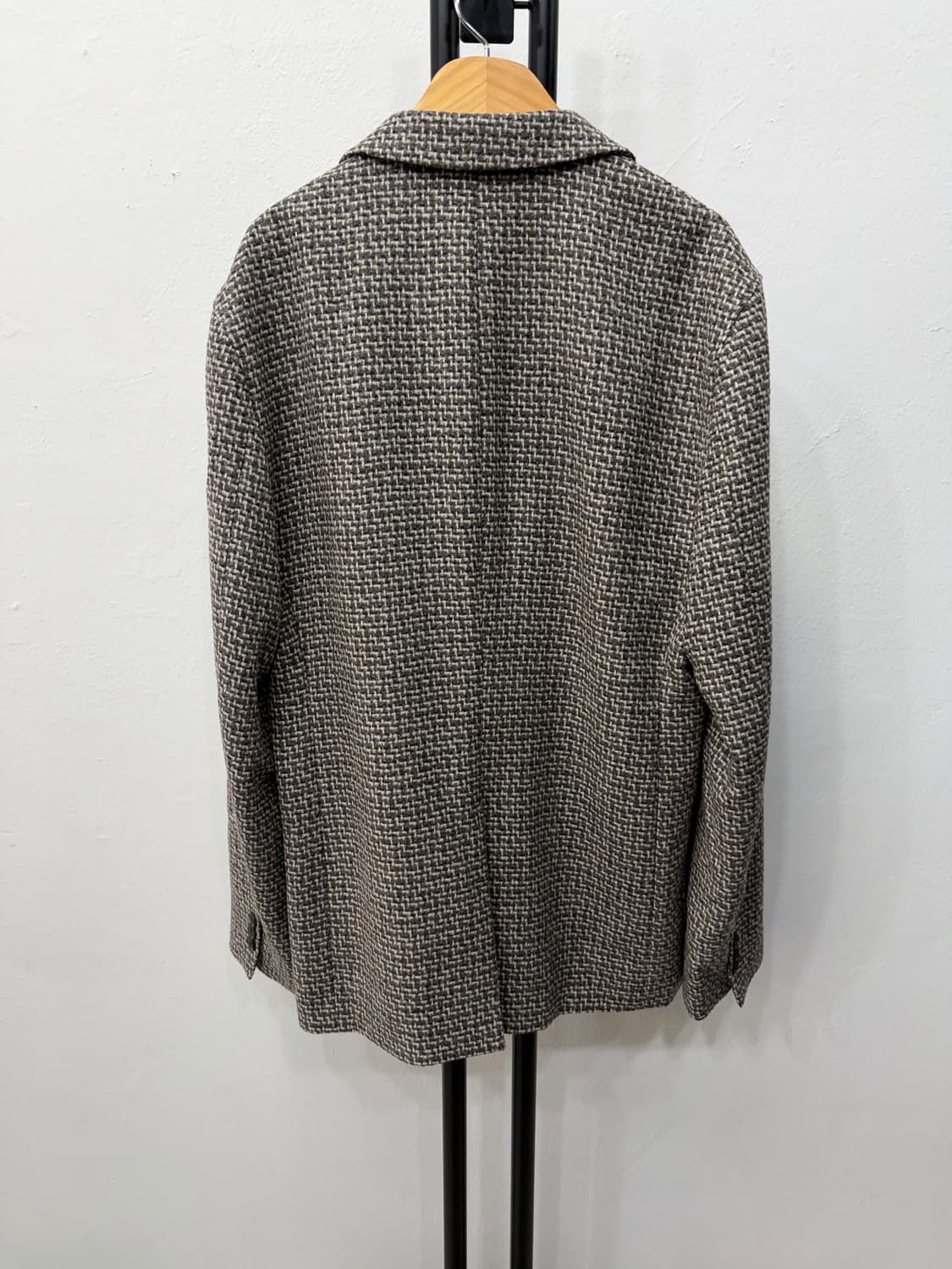 정품) TIME 타임옴므 24ss 헤링본 더블 브레스티드 자켓 100 상품이미지5