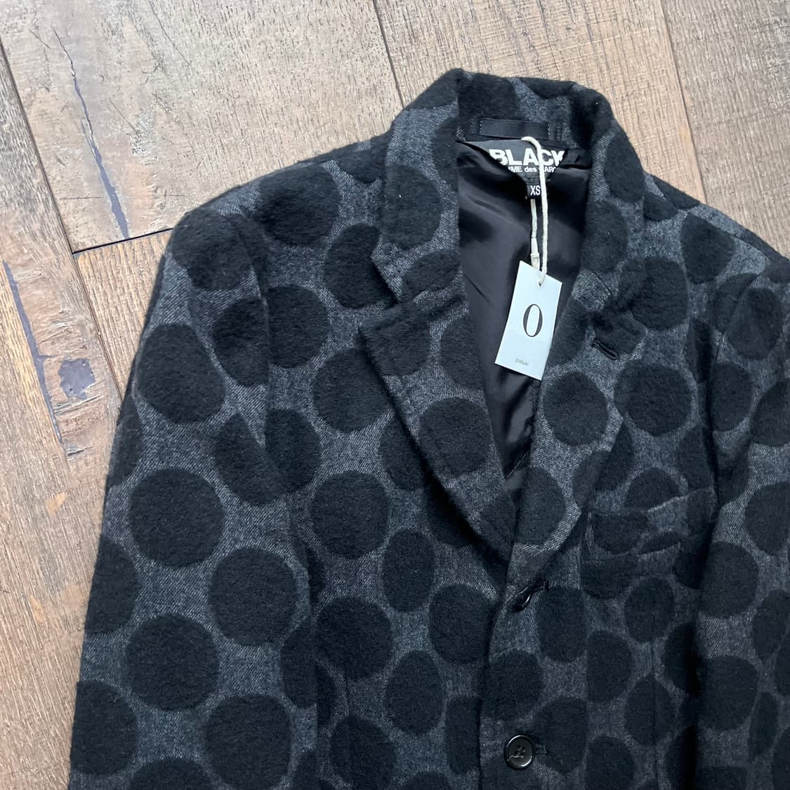 Hairy Big Dot Wool Jacket 상품이미지2