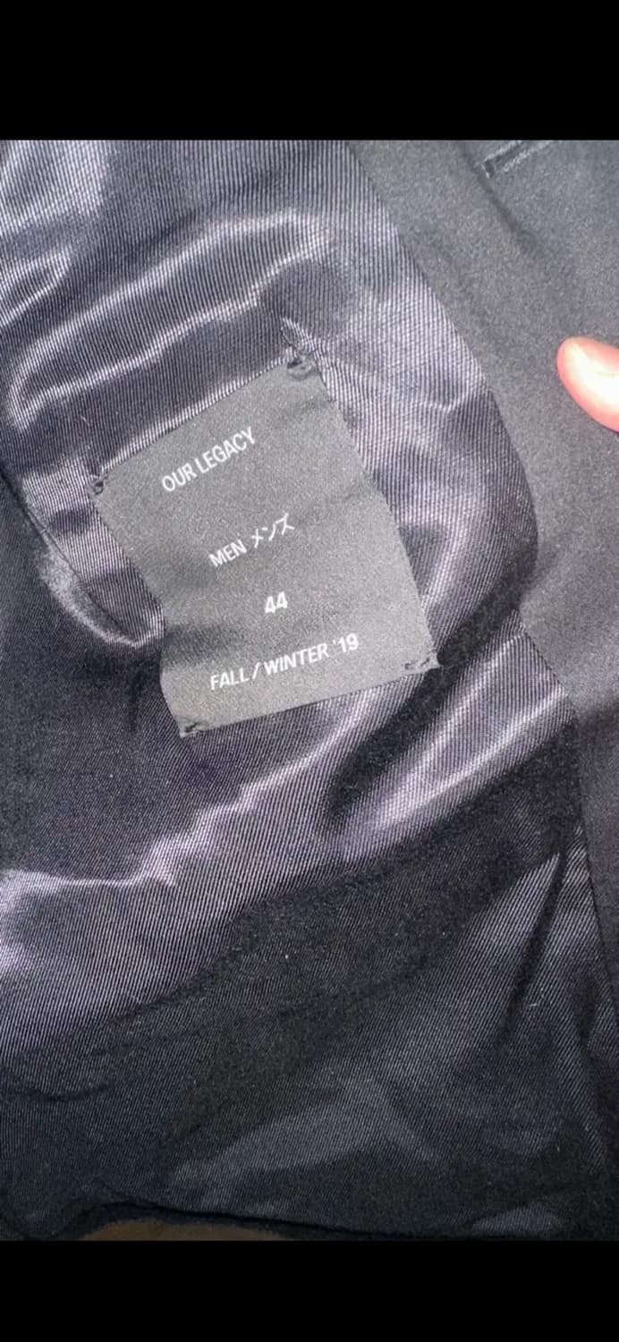 OUR LEGACY 리미티드 자켓 사이즈 44 상품이미지3