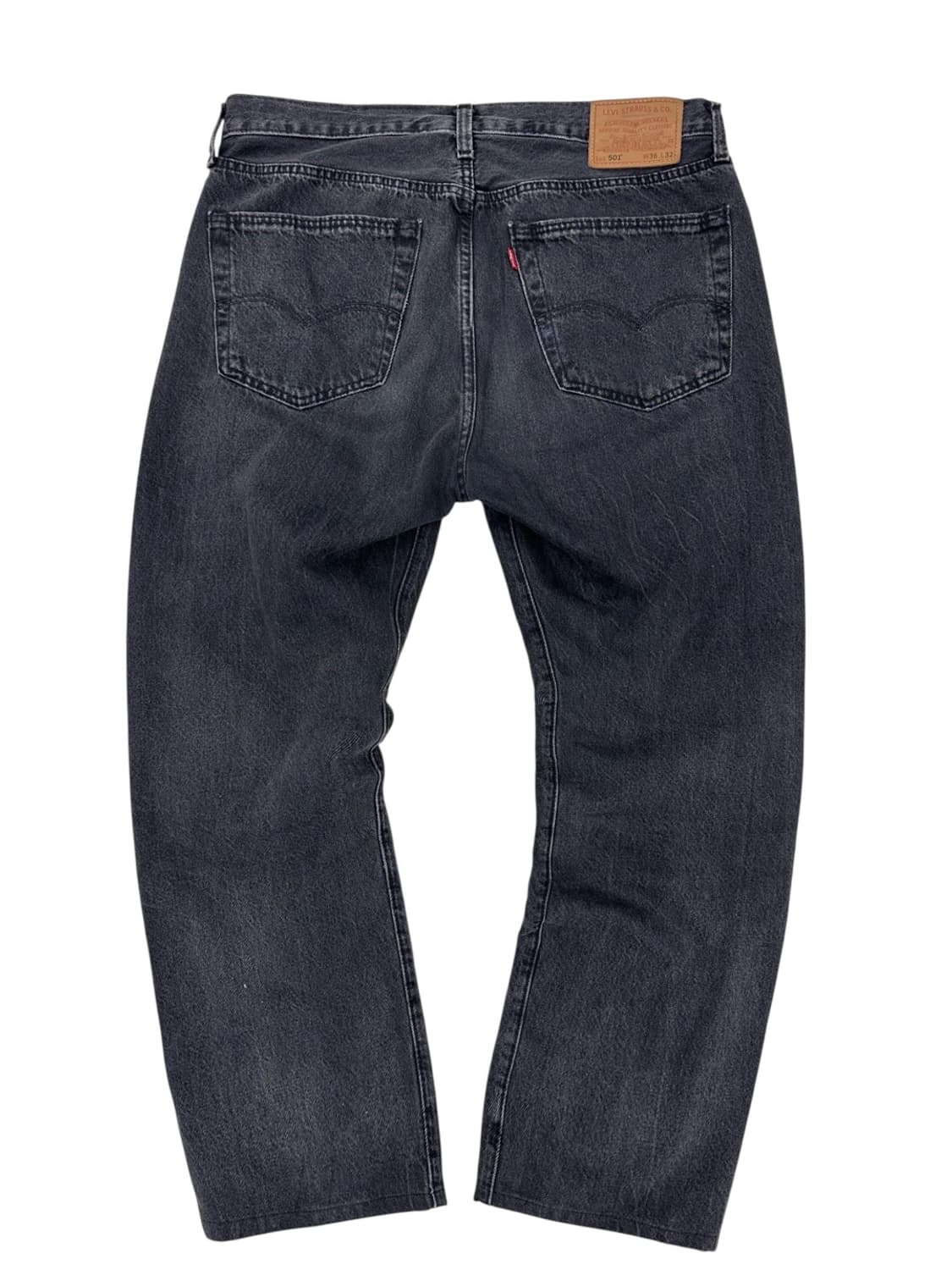 리바이스 501 흑청 데님팬츠 (36)  상품이미지5