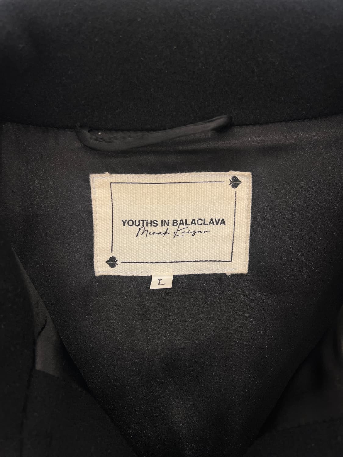 유스 인 바라클라바 울 자켓 상품이미지3