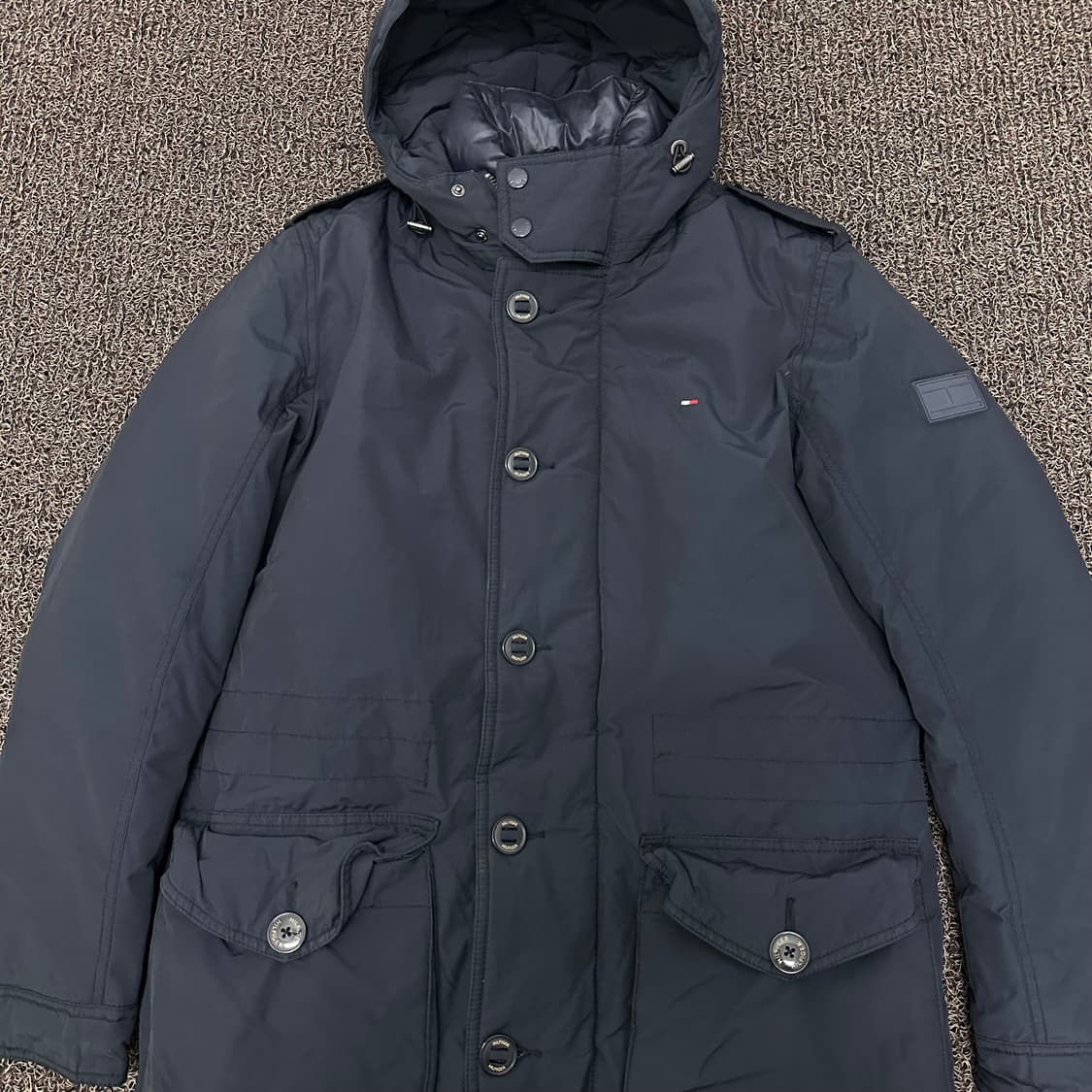 타미힐피거 덕다운 야상 패딩 S 상품이미지2